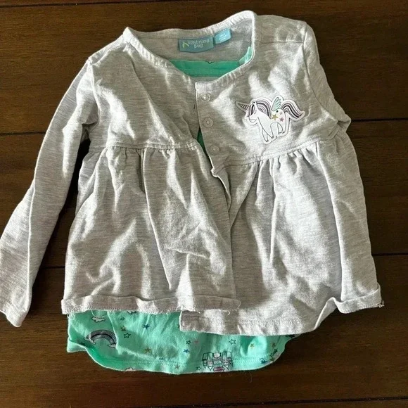 TODDLER SWEATER BUNDLE : bundle of 3 toddler girl sweaters - Picture 2 of 8